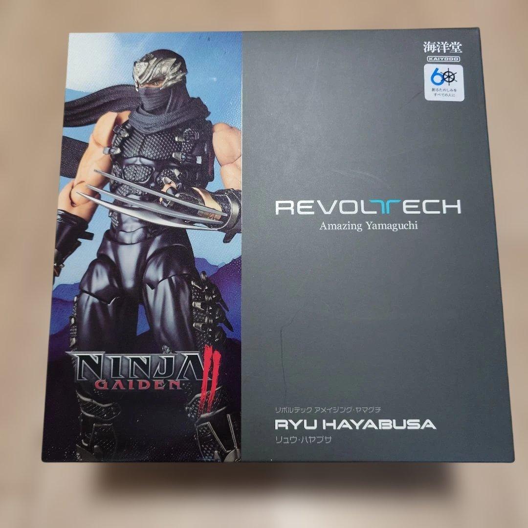【開封品】リボルテック　リュウ・ハヤブサ　直営店特典付き