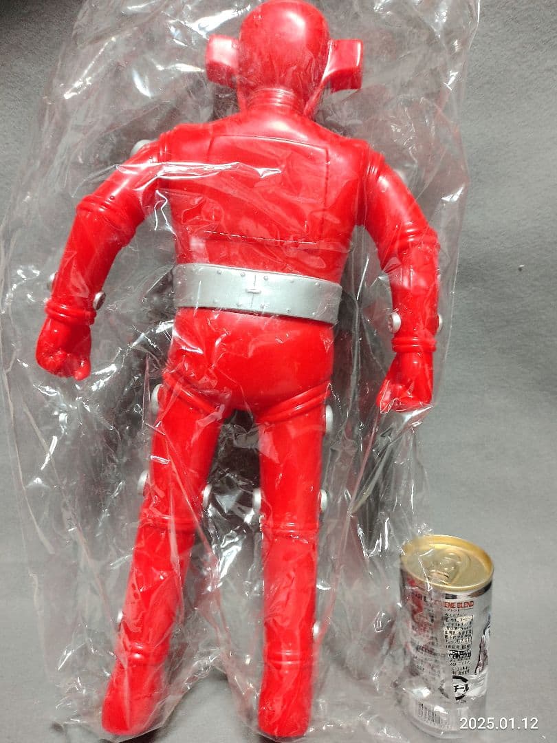 昭和レトロ レッドバロン ジャイアントソフビ 特大 パチ