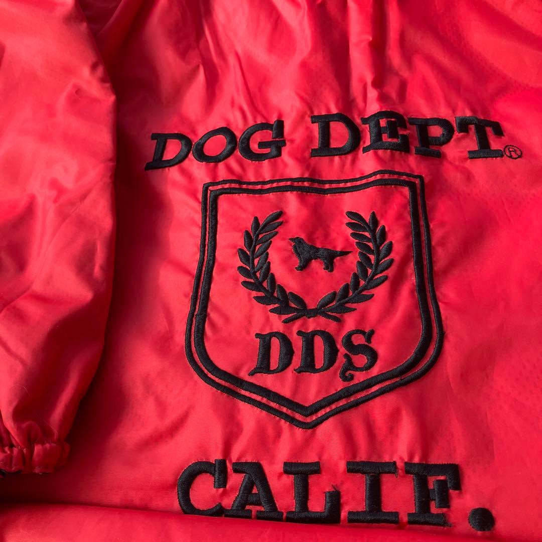 値引きします！ DOG DEPT 大型犬用レインコート 赤