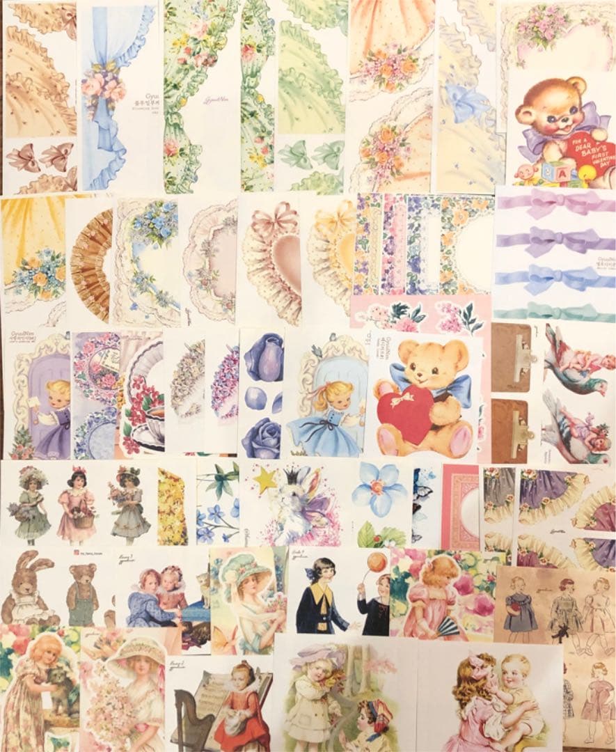 【期間限定お値下げ】②海外 作家様 ステッカー 50枚セット ♡ 韓国作家