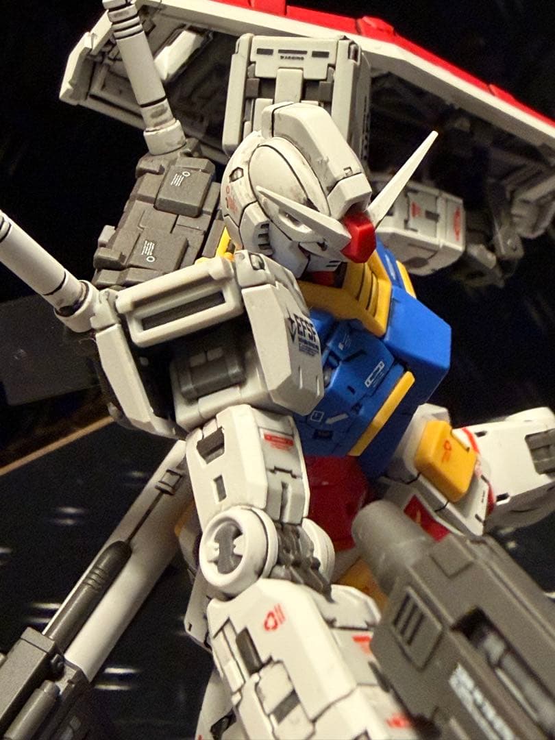 ネル　rg ガンダムver2.0 完成品&綾波レイ