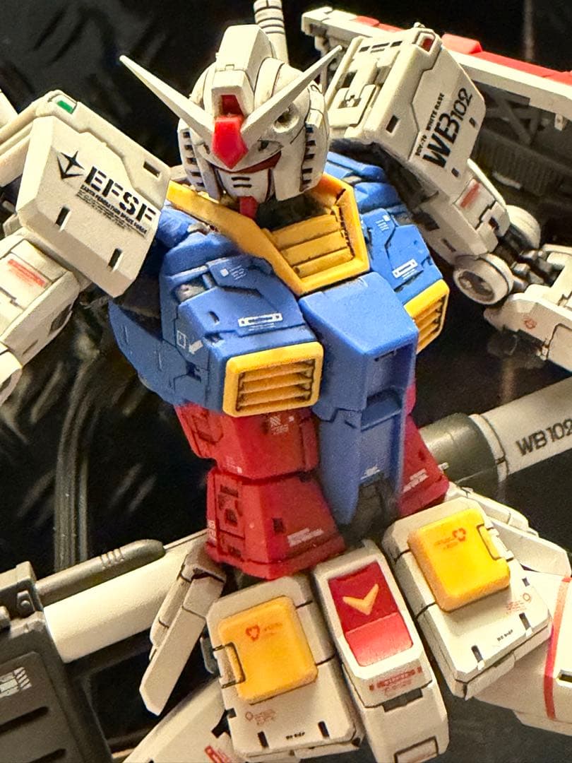 ネル　rg ガンダムver2.0 完成品&綾波レイ