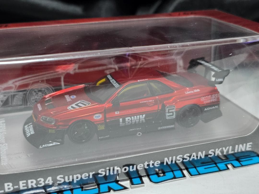スカイライン スーパーシルエット LB-ER34-LBWK