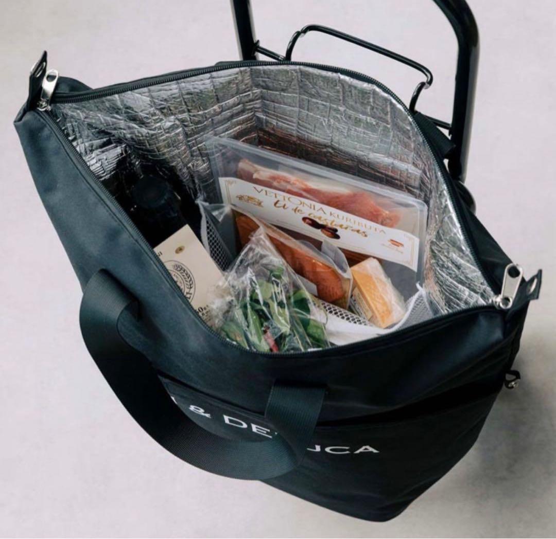 みえさんDEAN & DELUCAショッピングキャリー✨ブラック 2025 新品