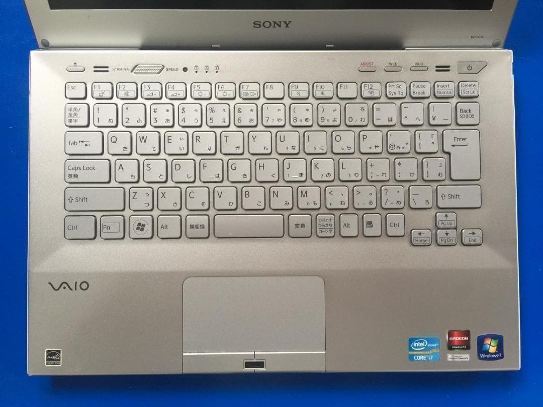 SONY VAIO VPCSB4AJ 13.3型TFT液晶 軽量コンパクトノート
