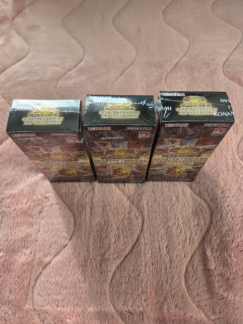 た*み様 【新品未開封】遊戯王クォーターセンチュリーアートコレクション 3box