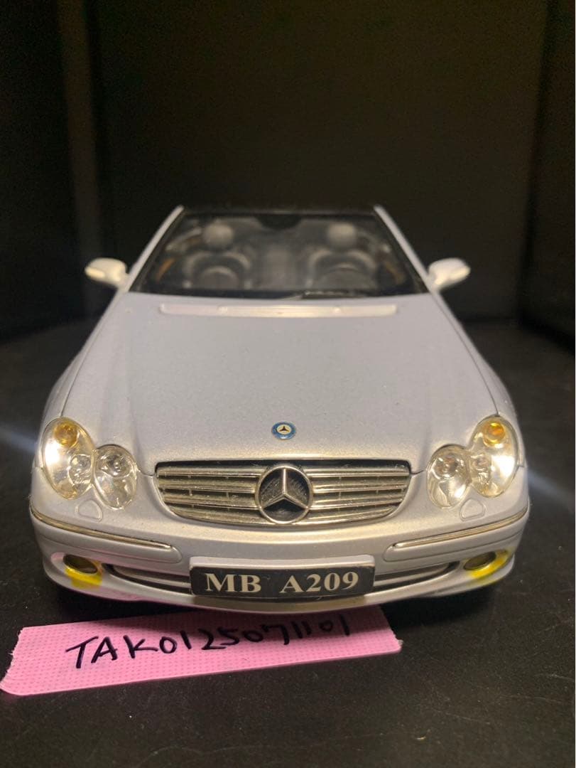京商　メルセデス ベンツ CLK カブリオレ　Mercedes Benz