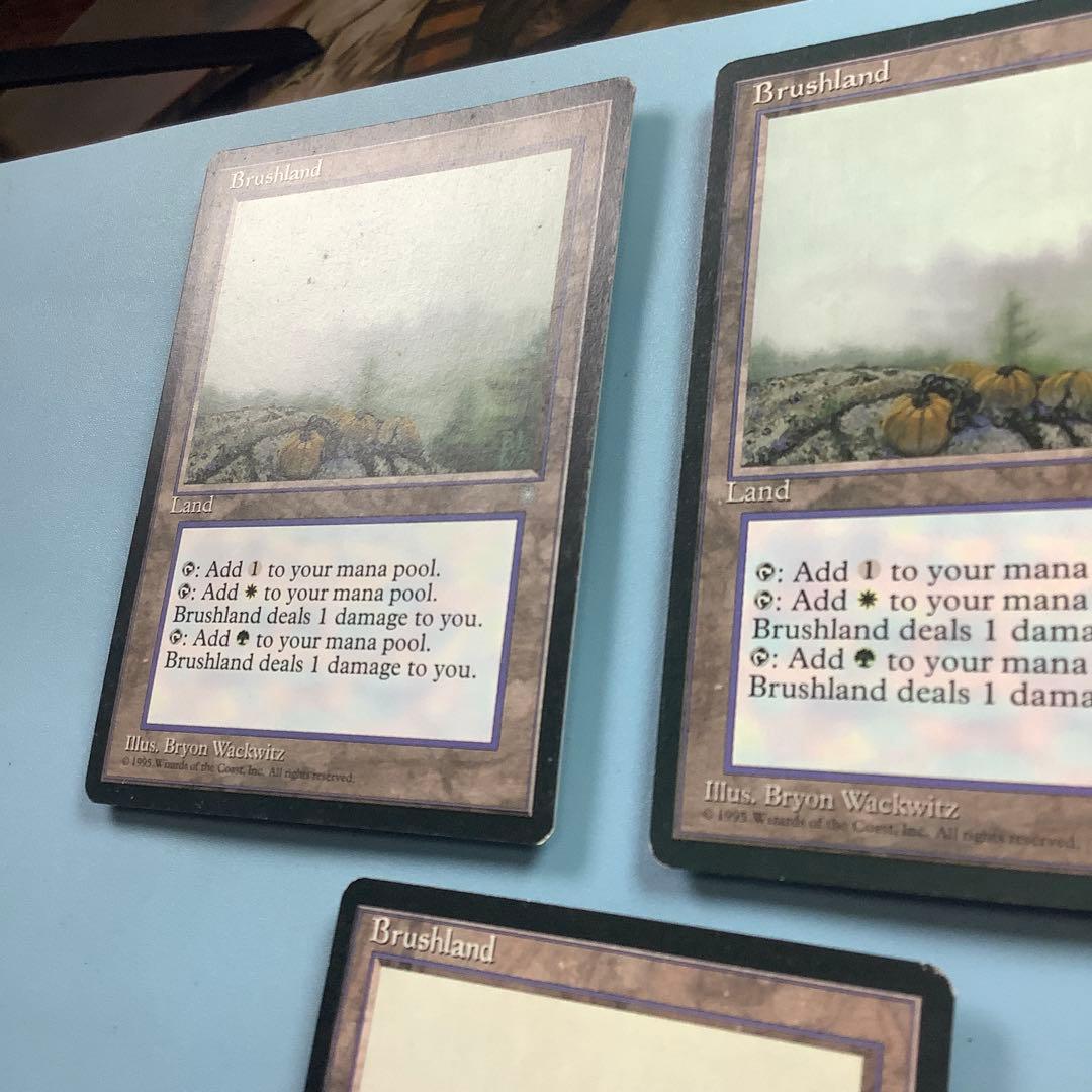 *バラ売り可* 低木林地/Brushland ICE英語3枚セット