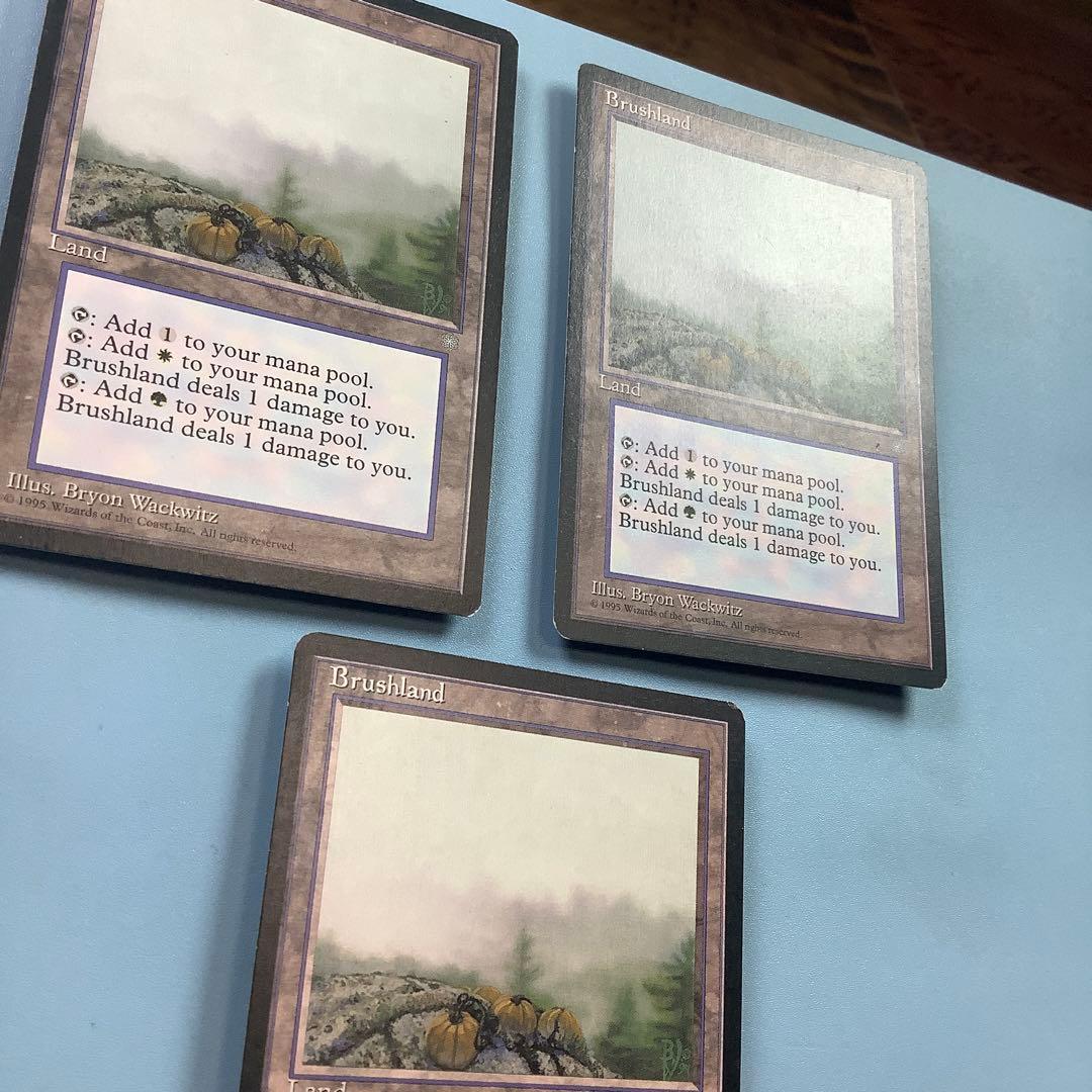 *バラ売り可* 低木林地/Brushland ICE英語3枚セット