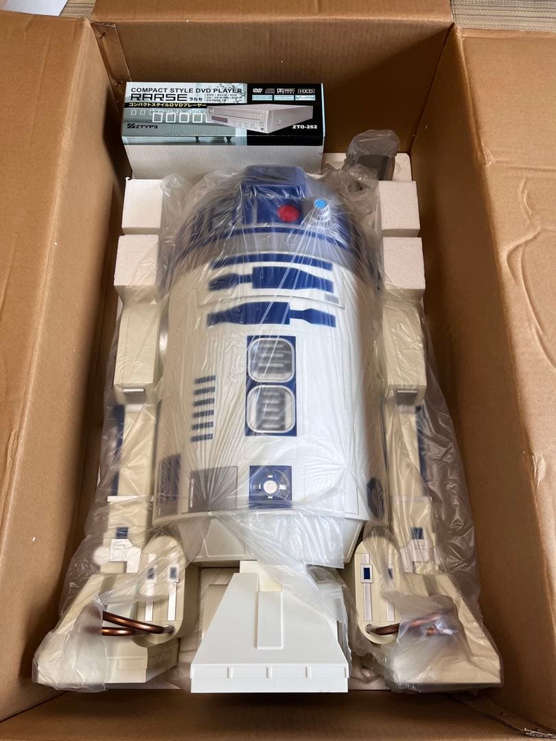【希少品】スターウォーズフェア当選品　R2D2大型DVDプレイヤー 未使用品