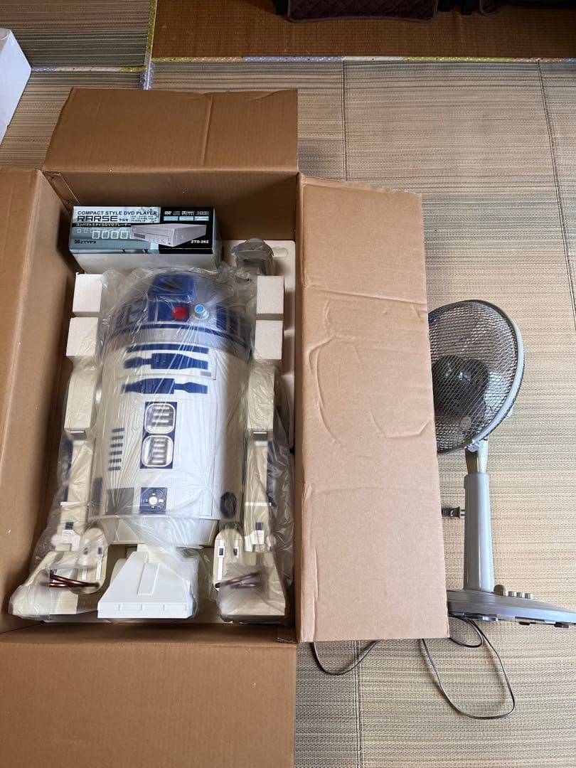 【希少品】スターウォーズフェア当選品　R2D2大型DVDプレイヤー 未使用品