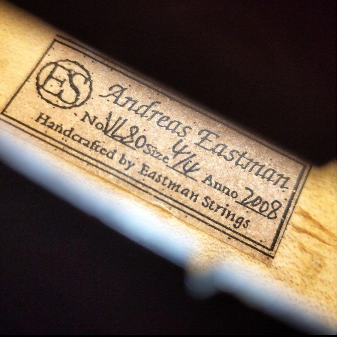 は*吉様 【美品】Andreas Eastman VL80 4/4　バイオリン