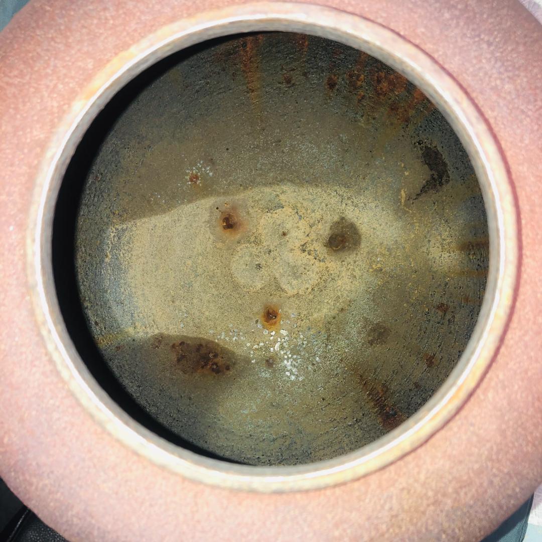 真形釜　浜松地紋　敬典作