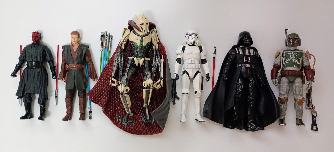 ディズニー スターウォーズ エリート ダイキャスト フィギュア 6体セット