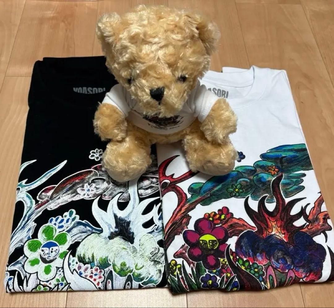 YOASOBI ロンドン公演限定 ぬいぐるみ ドラゴンTシャツ白黒　London