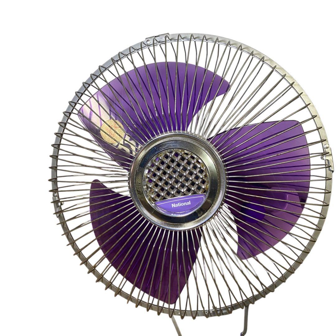 動作品✨National ナショナル 壁掛け扇風機 F-30URM昭和レトロ