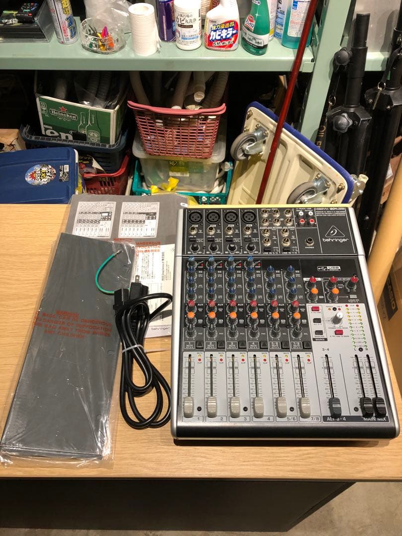 【美品】Behringer XENYX 1204USB アナログミキサー