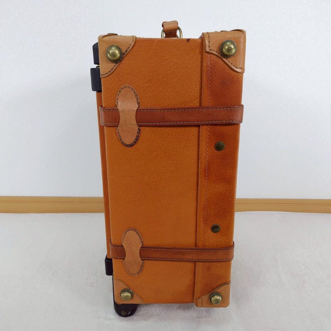 TIME WALKER 本革 レザーアンティークトランク風キャリーケース レトロ
