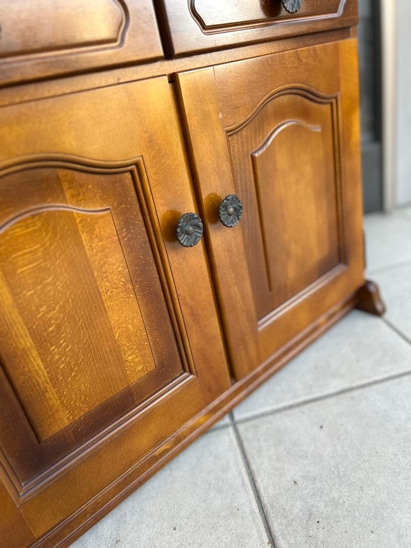 karimoku カリモク　コロニアル　電話台　レトロ　アンティーク