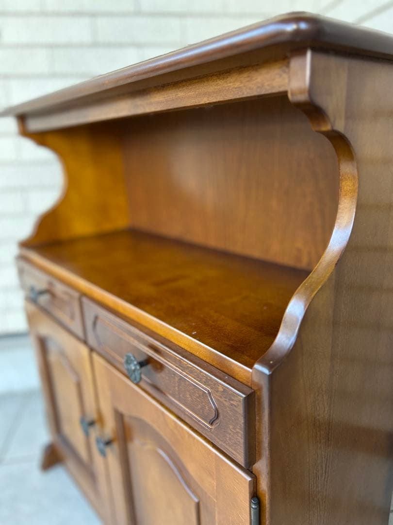 karimoku カリモク　コロニアル　電話台　レトロ　アンティーク