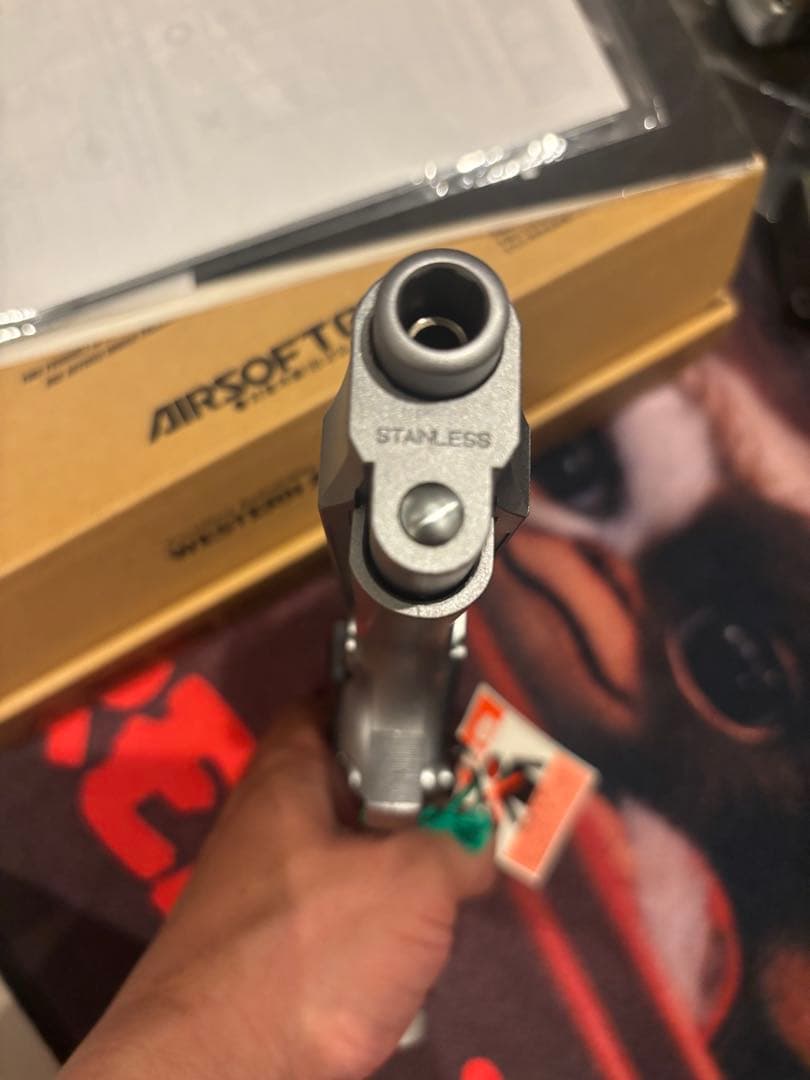 ウエスタンアームズ　wa ベレッタm92fs inox ヘビーウェイト