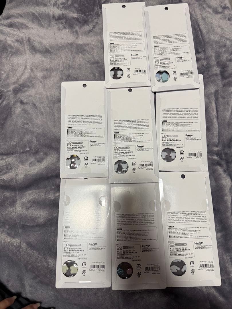 サンリオミニ　ボンボンドロップシール　コンプリート　8点セット　土日値下げ