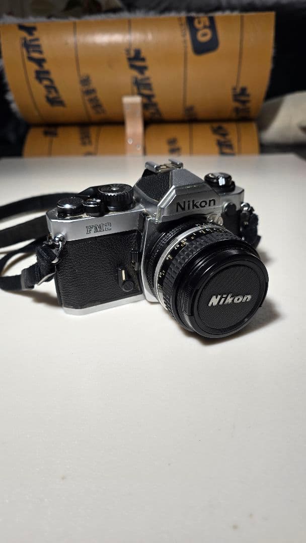 Nikon F4 フィルムカメラ Nikkorレンズ付き