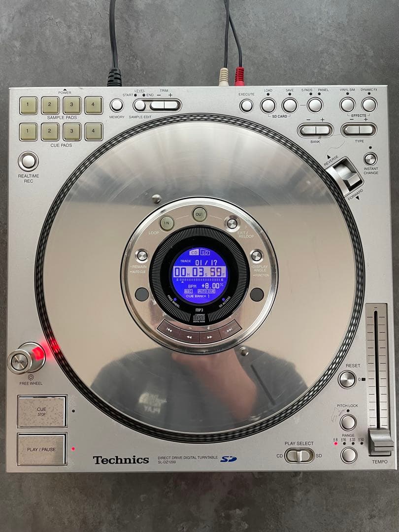動作確認済 Technics SL-DZ1200 デジタルDJプレーヤー