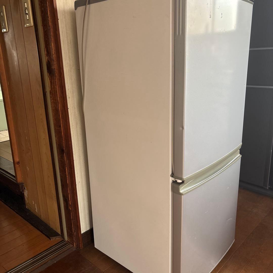 SHARP 冷蔵庫 SJ-14VP シルバー 2ドア「2008年式」