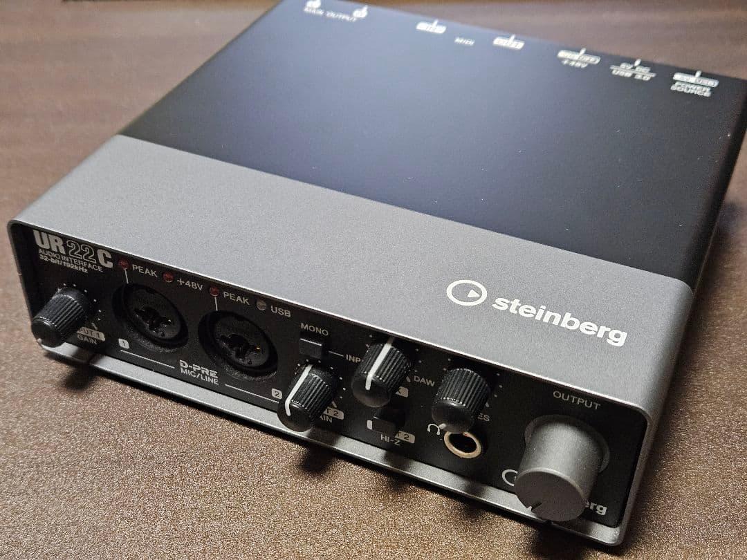 【nao】Steinberg UR22C オーディオインターフェイス