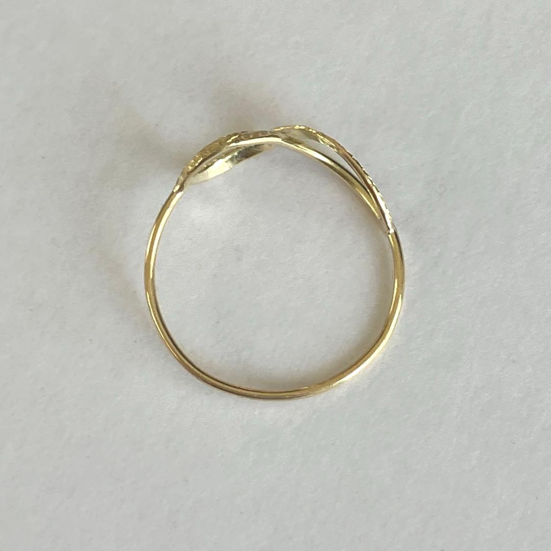 K18 18金　13号　リング　53