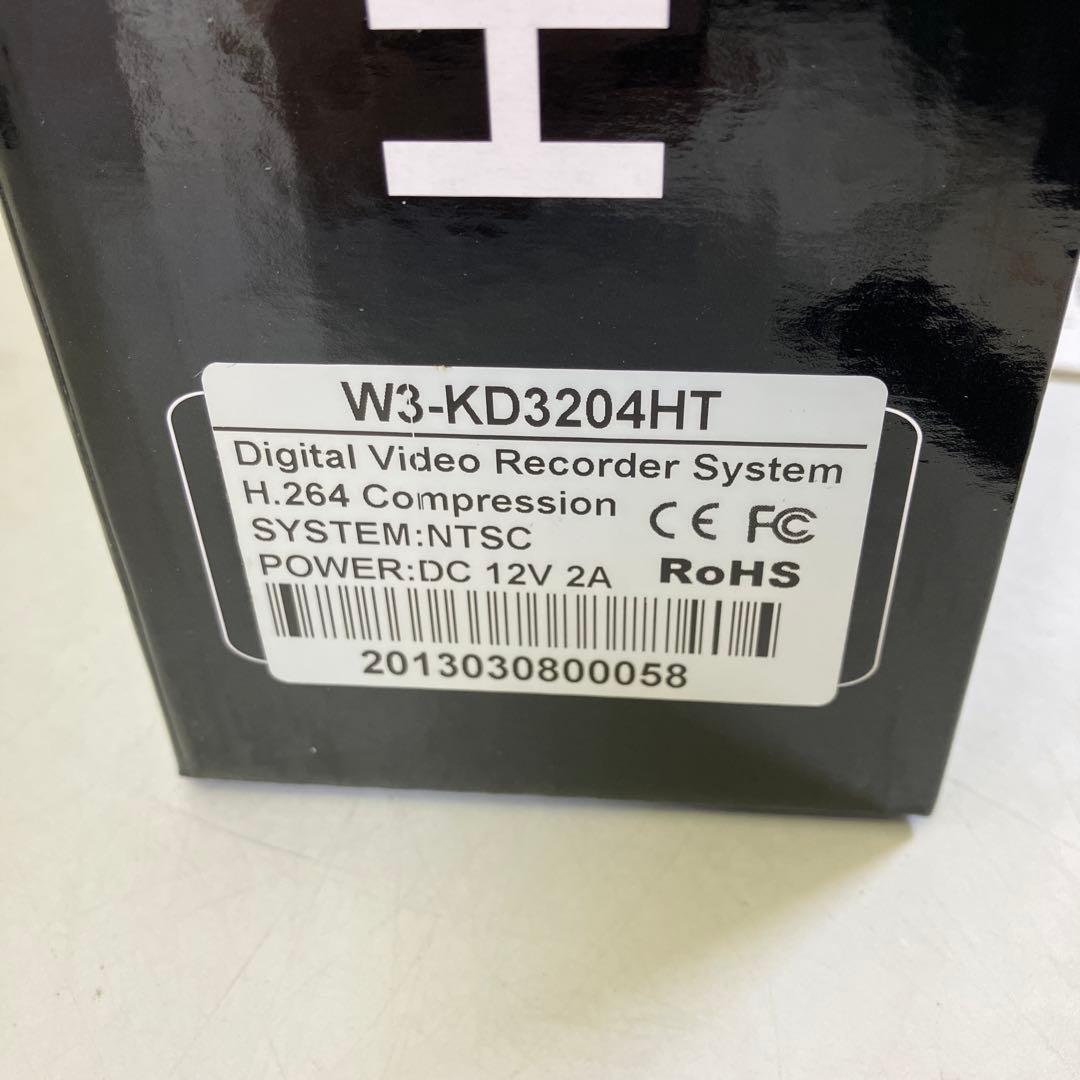【未使用】 防犯カメラセット デジタルビデオレコーダーシステム H.264