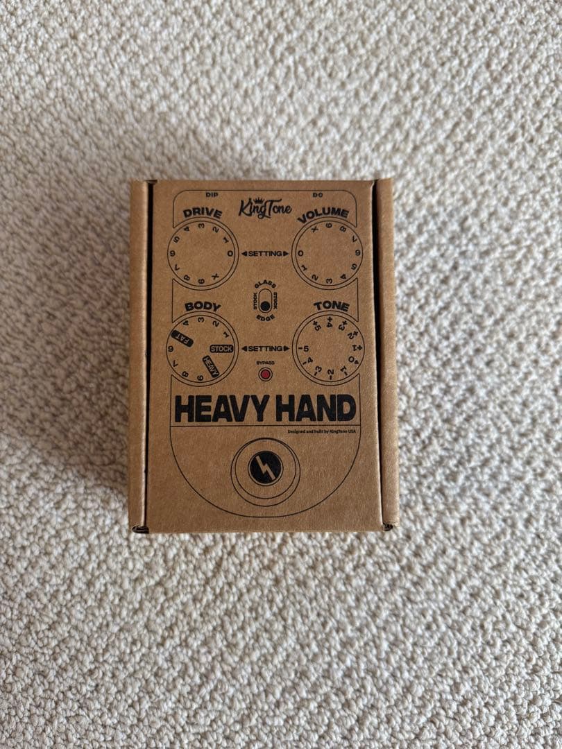 【稀少】KingTone HEAVY HAND オーバードライブ