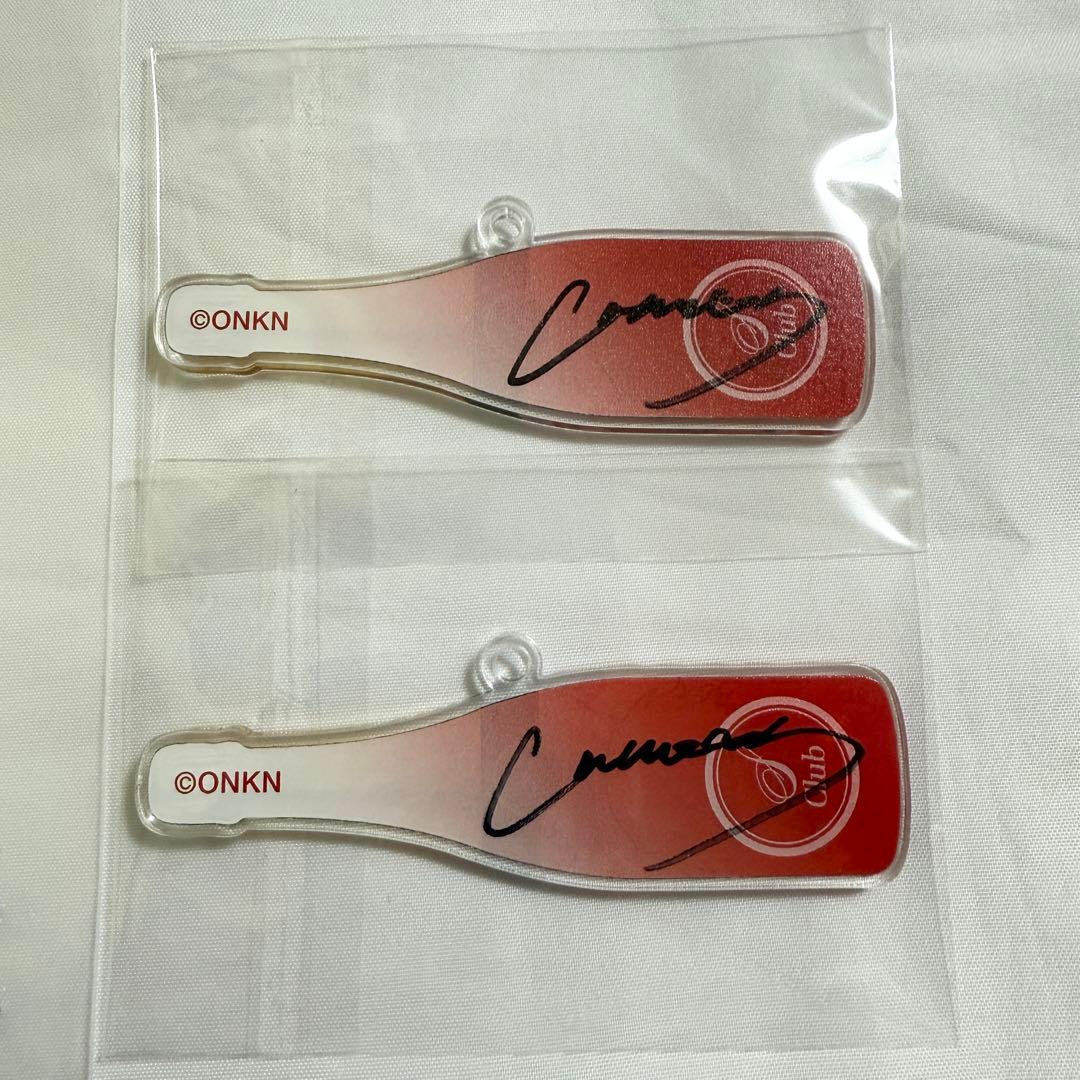 キャメロン 直筆サインキーホルダー コラボカフェ 女研 最強無敵連合 clubS