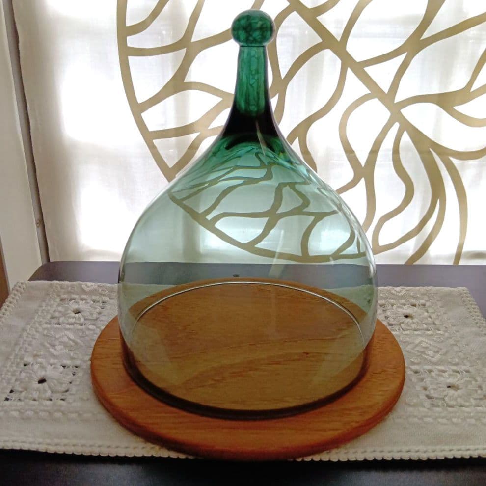 ノルウェー Hadeland社 チーズドーム ガラスドーム ハーデランド