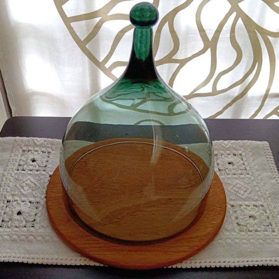 ノルウェー Hadeland社 チーズドーム ガラスドーム ハーデランド