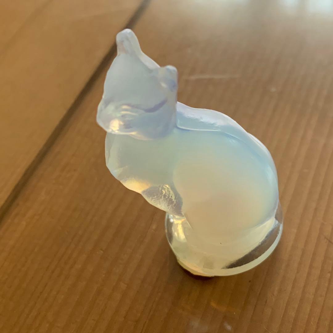 sabinoglass オパールセントガラスの猫