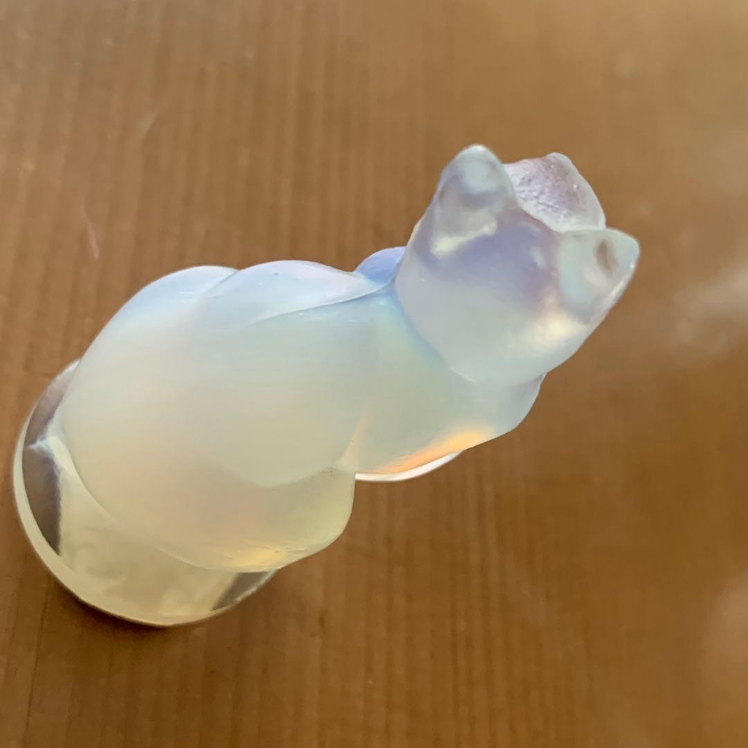 sabinoglass オパールセントガラスの猫