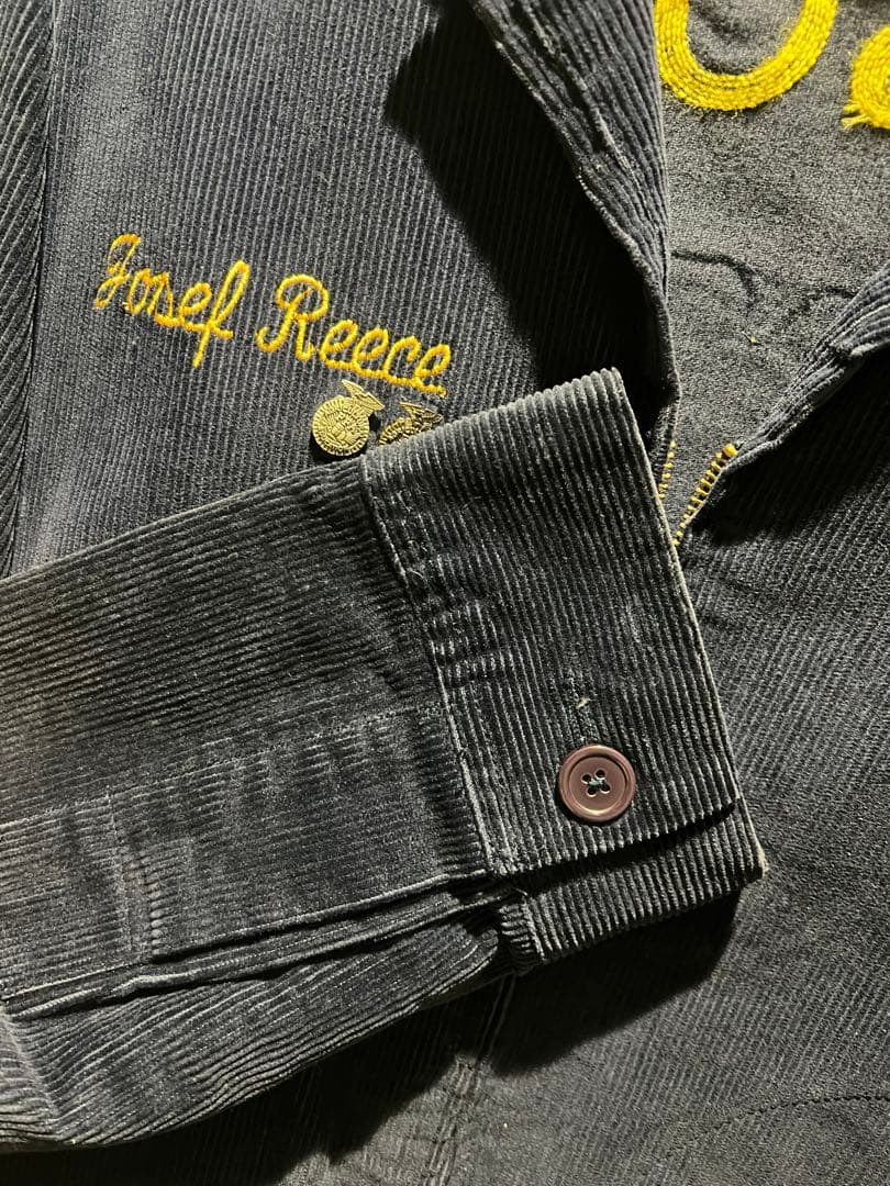 FFAコーデュロイジャケット 個人名刺繍入り　美品