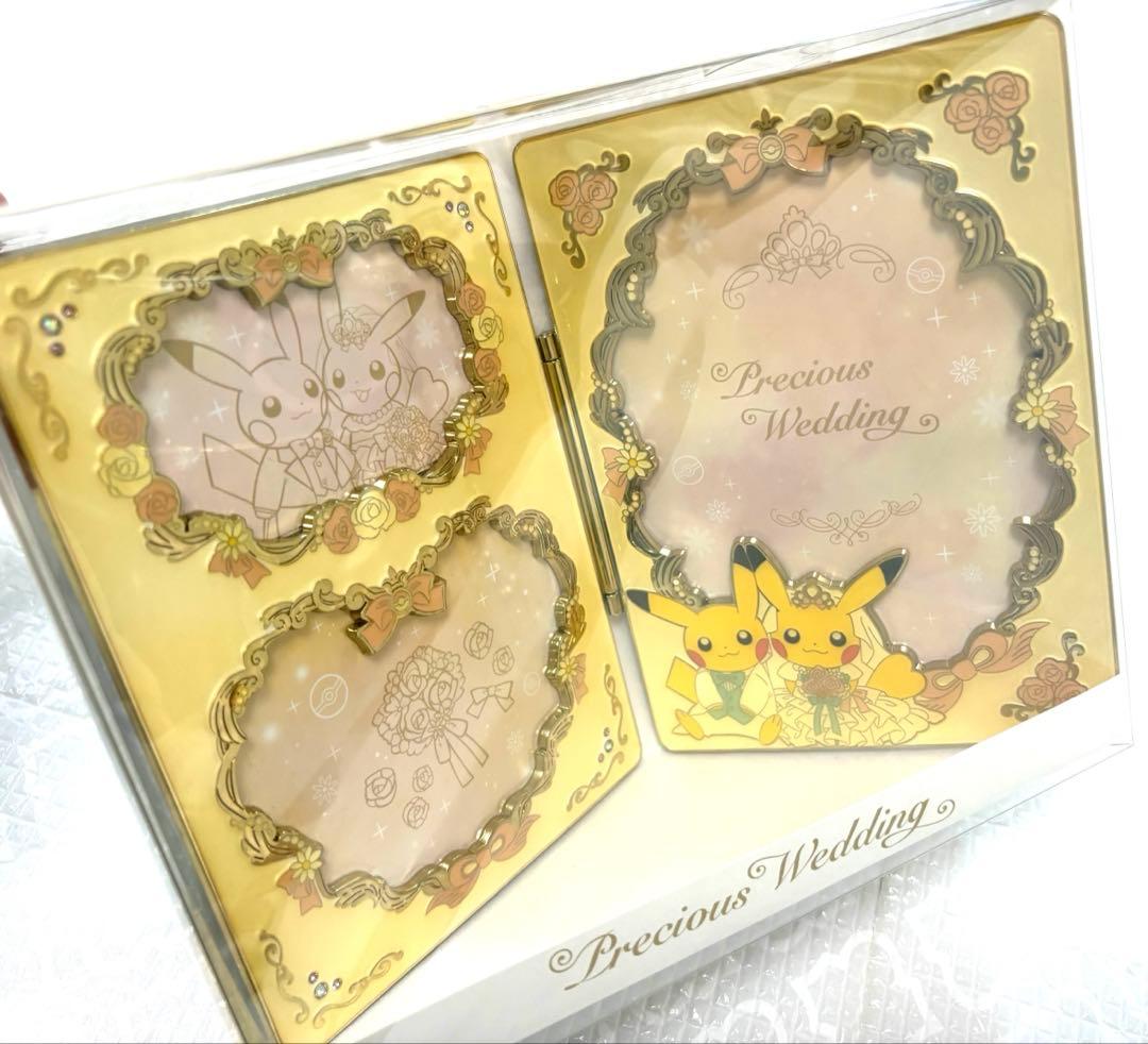 未開封ポケモンセンター限定ピカチュウPreciousWeddingフォトフレーム