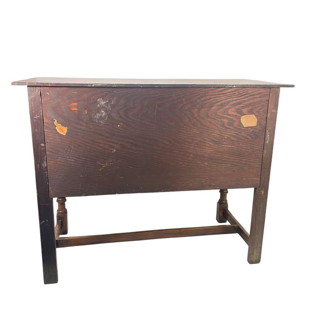 ケンタ　HR396 【アンティーク英国】1930年代　カービング　チェスト