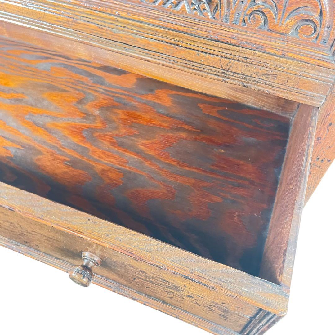 ケンタ　HR396 【アンティーク英国】1930年代　カービング　チェスト