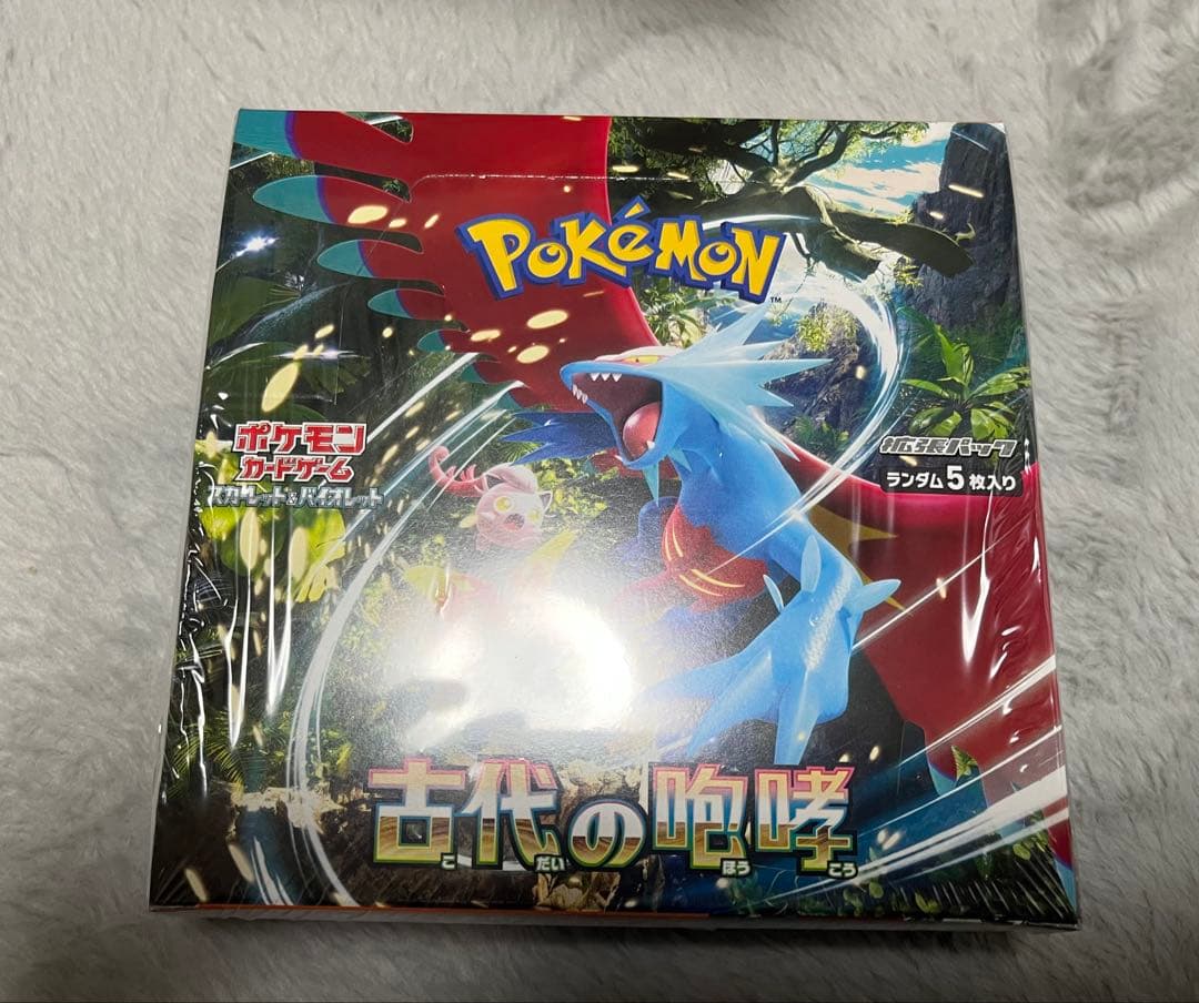 【新品未開封】ポケモンカード　古代の咆哮　シュリンク付き