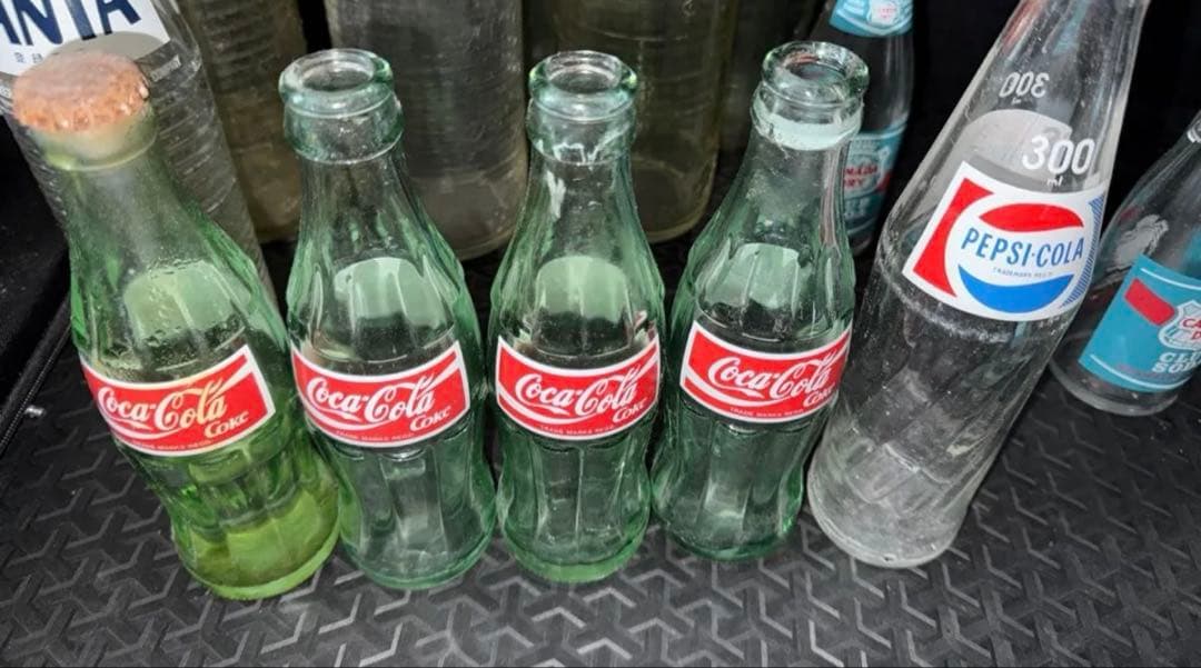 レトロ 瓶 コカコーラ ファンタ HI-C カナダドライ ペプシ 18本セット