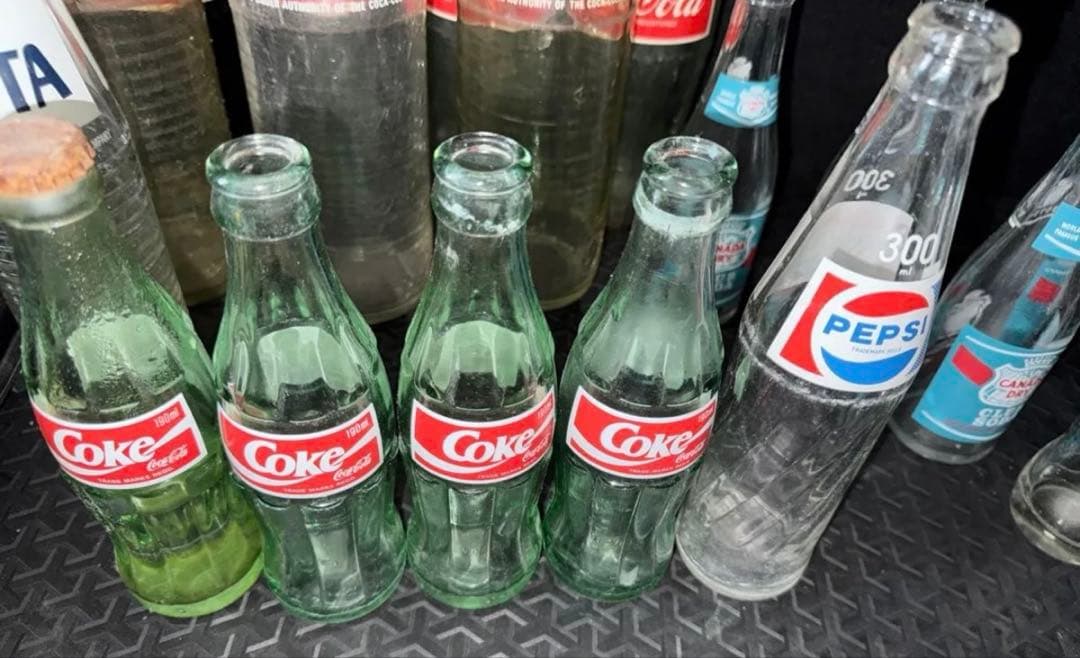 レトロ 瓶 コカコーラ ファンタ HI-C カナダドライ ペプシ 18本セット