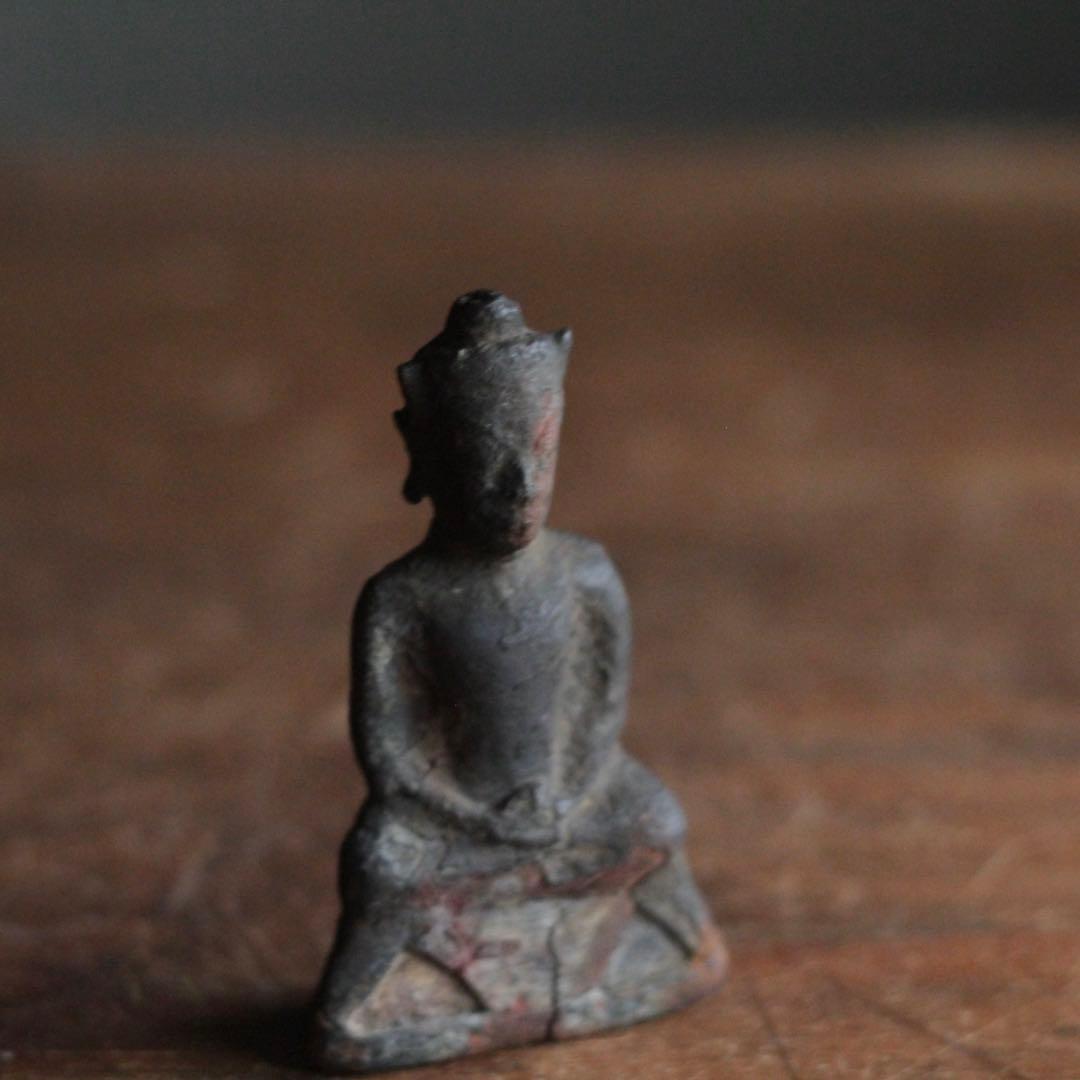 鋳銅仏 座像 仏教美術 古美術 古道具 アンティーク 古銅仏