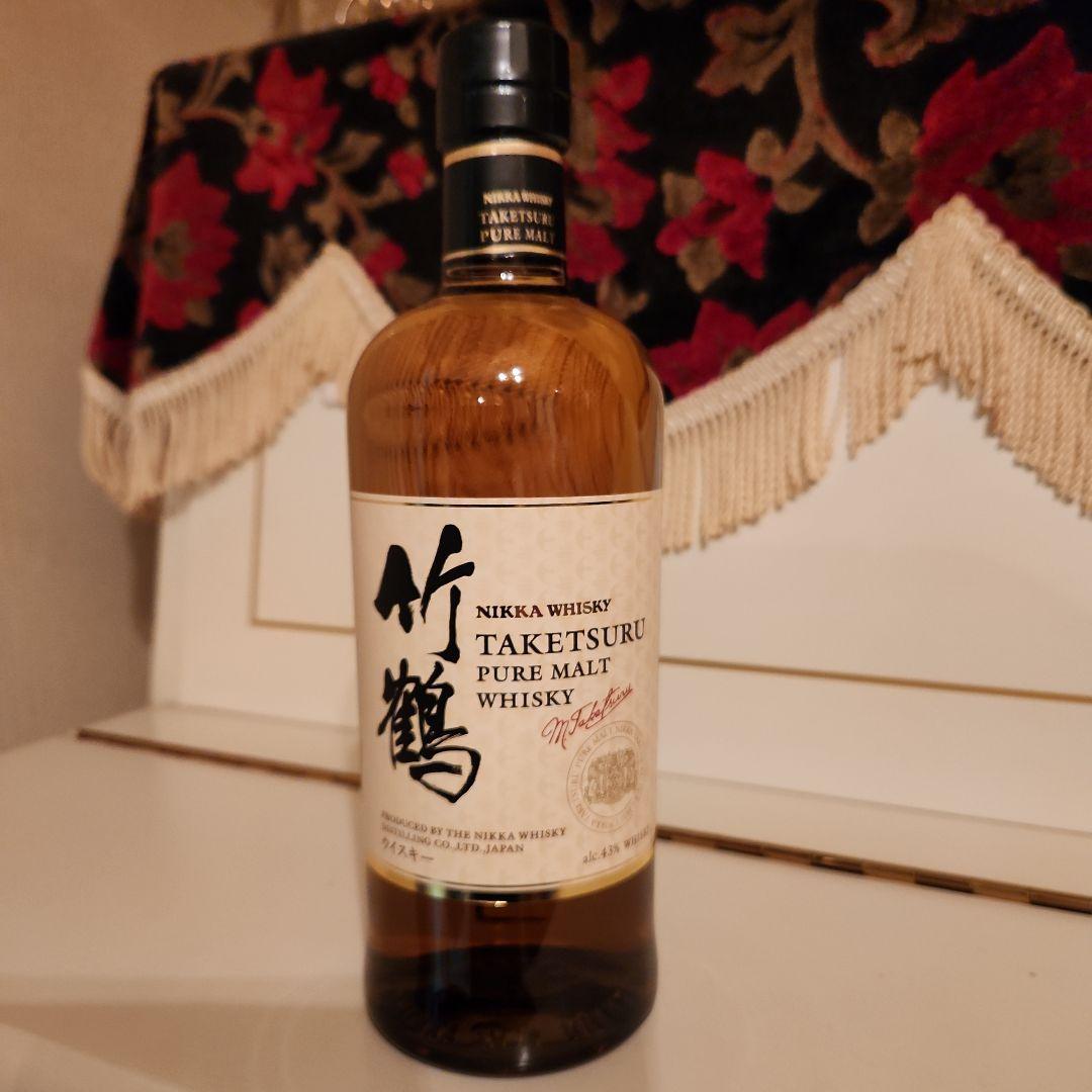 [新品 入手困難] ニッカ竹鶴 ピュアモルト<最大限御値引き> 8500円 !