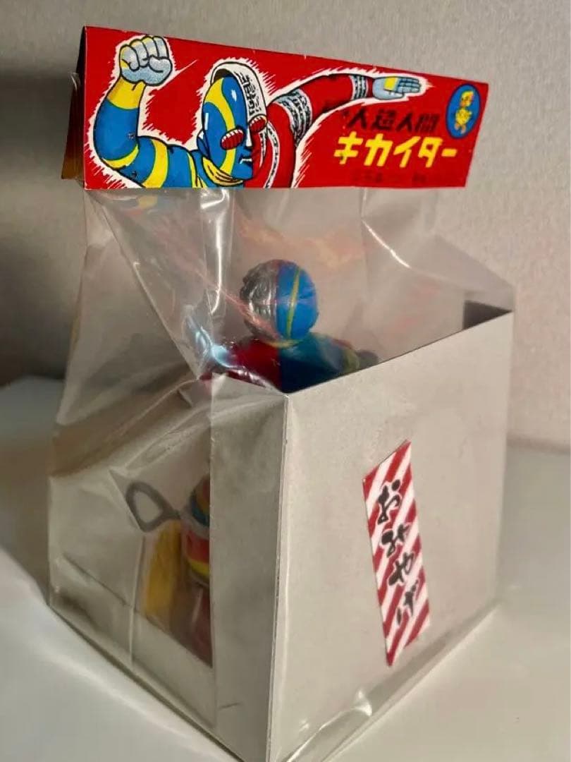 キカイダー三輪車ソフビ❗️三輪車当時物おみ❗️やげ‼️ソフビ!❗️