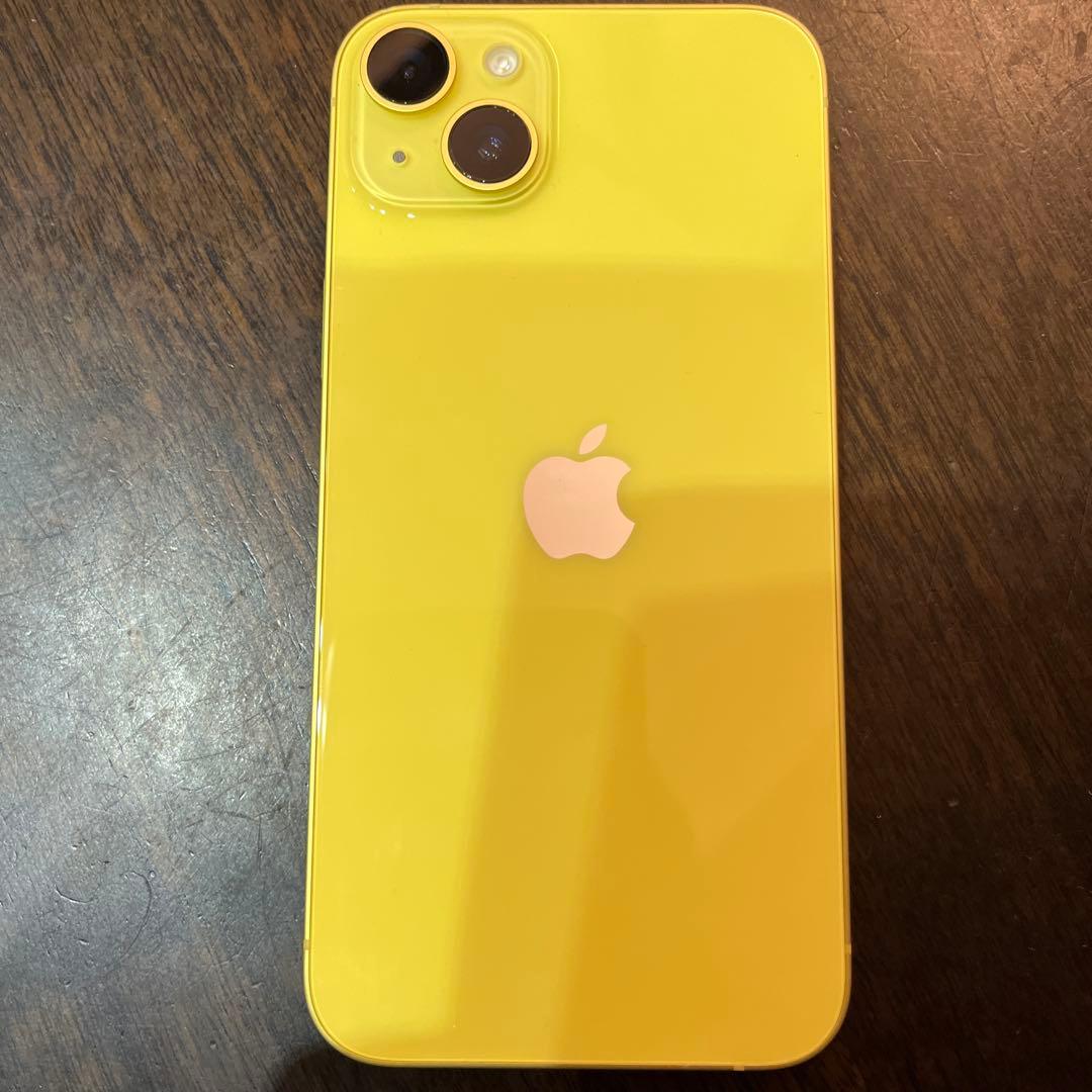 【美品、値下げ中】Apple iPhone 14PLUS イエロー