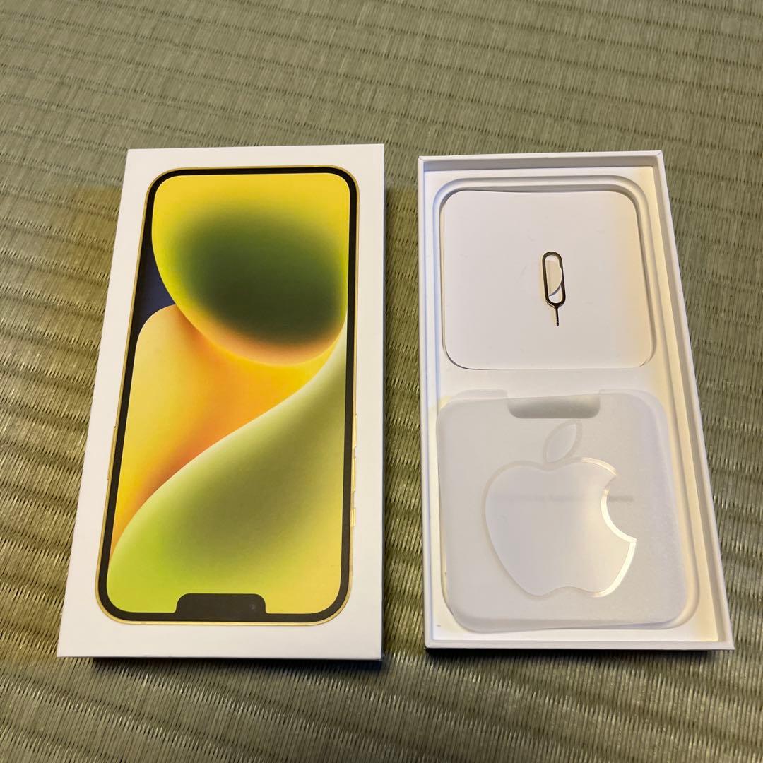 【美品、値下げ中】Apple iPhone 14PLUS イエロー